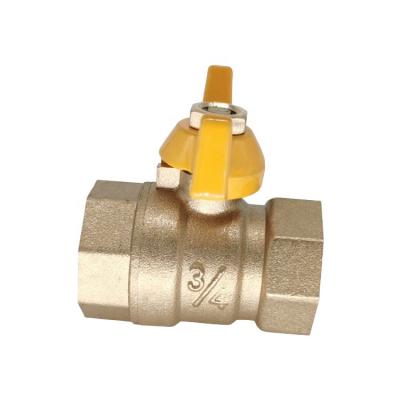 China General thickened ball valve with dual butterfly handle female / male 3/4 FxM 3/4 inch for sale