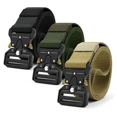 China Clothing Accessories Competitive Price Customized Belt Outdoor Military Style Tactical Belt For Army for sale