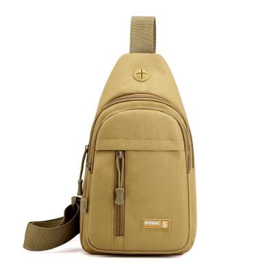 China Nylon& Wholesale 2022 New Arrival Oxford Cloth Customized Rig Waterproof Chest Bag For Fashionable Hiking Riding for sale