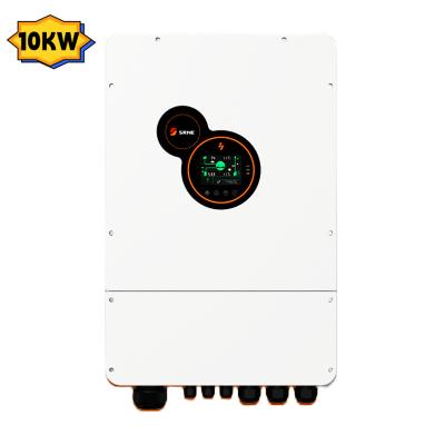 China SRNE HES48100S200-H 10KW 10000W On Grid Off Grid Hybrid Solar Power Inverter Price 700mm*400mm*240mm for sale