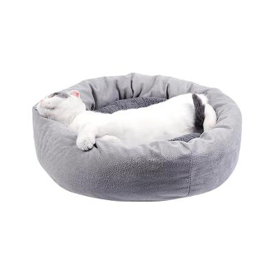 China Removable Cover Wholesales High Quality Hot Selling Amazon Dog Bed Winter Warm For Large Size Pet Cat Fossa for sale