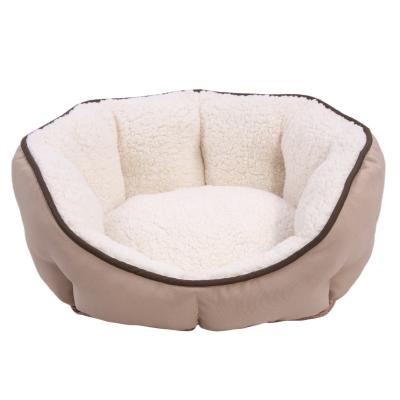 China Removable Blanket Wholesales High Quality Cat Bed Winter Warm Pet Dog Fossa Made Of Oxford Cotton Fleece Pet Nest for sale