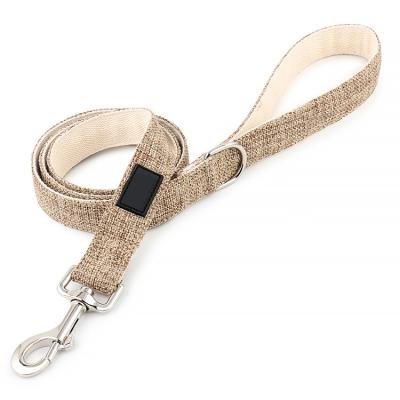 China 2021 Amazon Hit Double Layers Cotton Webbing Premium Quality Handmade Cat Collars Premium Quality Handmade Plaid Hemp Dog Collar for sale