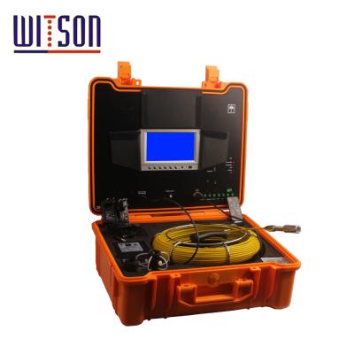 China HOT SALE raincoat/waterproof! WITSON 20m fiberglass cable pipe welding inspection camera with 7 inch monitor for sale