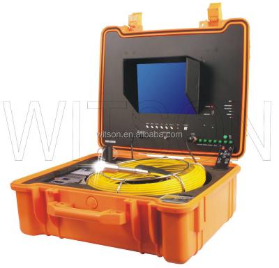 China Waterproof / WITSON Waterproof Sewer Inspection Remote Control Camera with 20/30/40M Cable and DVR for sale