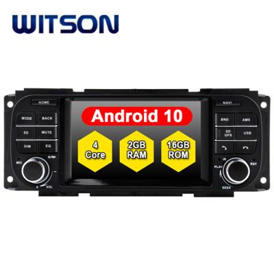 China WITSON Quad-Core Android 10 Car Multimedia Player For CHRYSLER JEEP DODGE DVD Car Player 300 for sale