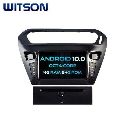 China WITSON ANDROID CAR DVD GPS NAVIGATION 10.0 FOR CITROEN ELYSEE PEUGEOT 301 301 for sale