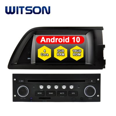 China GPS WITSON Quad Core Android 10 Car DVD Multimedia Player For CITROEN C5 Car Audio System Multimedia for sale