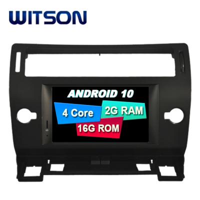 China WITSON Android Car DVD Player Gps Navigation 10.0 For CITROEN C4 Car Audio System C4 for sale