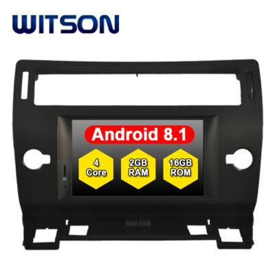 China WITSON Android 8.1 Car DVD GPS Navigation For CITROEN C4 CAR DVD PLAYER RH5691B for sale