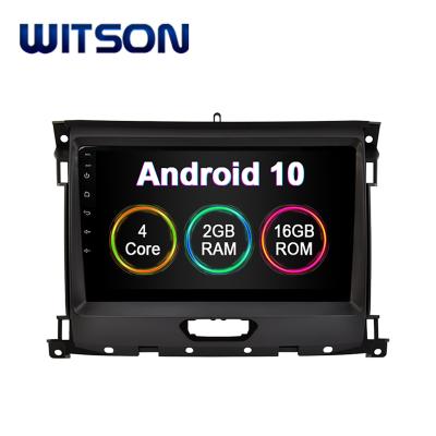 China WITSON ANDROID 10 Car Multimedia System For FORD RANGER Car DVD GPS Navigation 2016 Ranger for sale