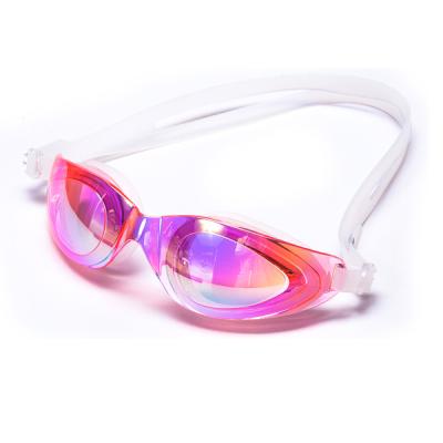 China Fashionable Wide Anti-fog Silicone Funny Adult Swimming Goggles for sale