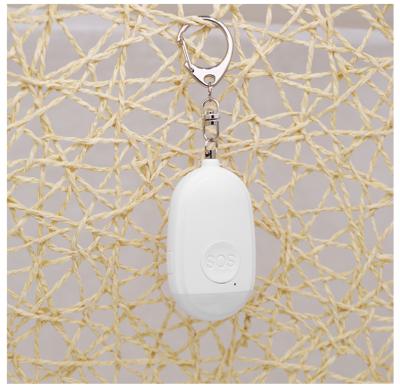 China Key Chain Waterproof/Waterproof Personal Security Alarm with LED Lights Backup Security Alarm for Elderly Women Men Children for sale