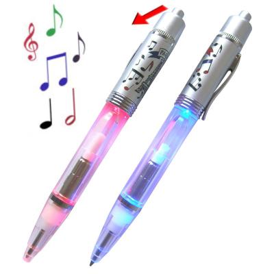 China National Anthem Promotional Pen Music Pen Advertising Gift Promotional Classic Led Light Musical Noise Pen Cartoon Music Audio Advertising for sale