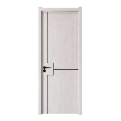 中国 Sound Insulation Door Factory Supply Single Interior Soundproof Wooden Spray Paint Melamine Free Door Laminated Door 販売のため