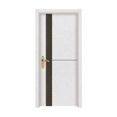 China New Style Waterproof Sound Proof Free Spray Melamine Solid Wood Doors for sale