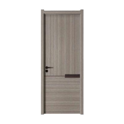 China Door HDF Wooden Interior Crystal Panel Melamine Front Entrance Sound Insulation Free Painted Wooden Door Locks. for sale