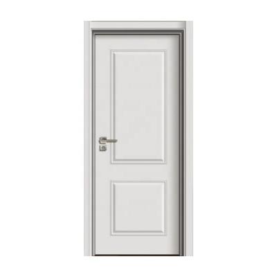 China Sound Insulation Customized European Style Interior Door Line Plastic Stripped Wooden Sound Insulation Door for sale