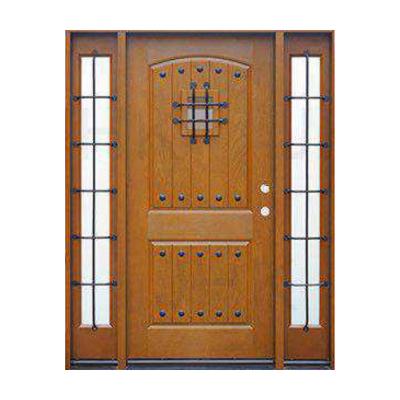 China Sound Insulation Quality Timber Door Interior Natural Wood Door Solid Wood Panel Moisture Proof Wood Door for sale