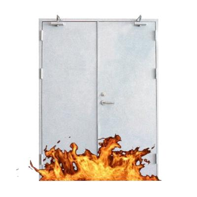 China High Quality Durable Fire Protection Fire Rated Steel Door BS Certificate Fire Insulation Door Fire Proof Steel Door for sale