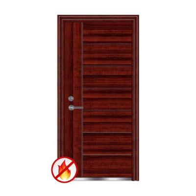 China High Quality Fire Protection UK BS Certificate 90 Mins Fire Rated Safety Steel Door for sale