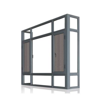 China Sliding Awning Aluminum Window Customized Double Glazed Window Single Glass Double Glazed Window for sale