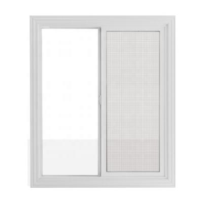 China Sliding Quality Heat Insulation Sliding UPVC Plastic Steel Profile Window for sale