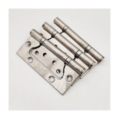 China No need hinge open hole the latest H-030 replacement door hinge on the door with 304 stainless steel two piece door hinge for sale