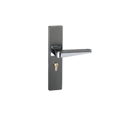 China Door made in China stainless steel panel lock with silver handle L-050 anti-theft security lock for sale