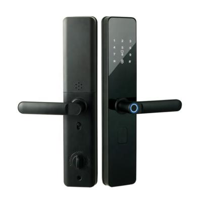 China Smart Door Quality Fingerprint Lock Password Card Unlocking Smart Lock for sale