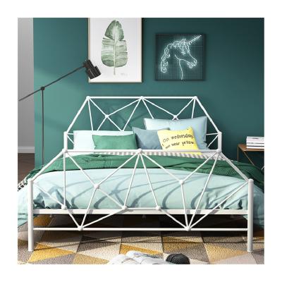 China Bedroom Furniture Modern Design Factory Price Metal Bed Adjustable Hot Frame Iron Beds (Size) for sale