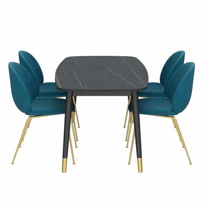 China Various Good Quality Style Dining Set Modern Simple Rectangle Dining Table Modern Dining Table Desk for sale