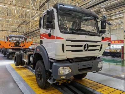 China Beiben Benz 4X2 6X4 Prime Mover Camión de cabeza de tractor con diseño de neumáticos radiales en venta