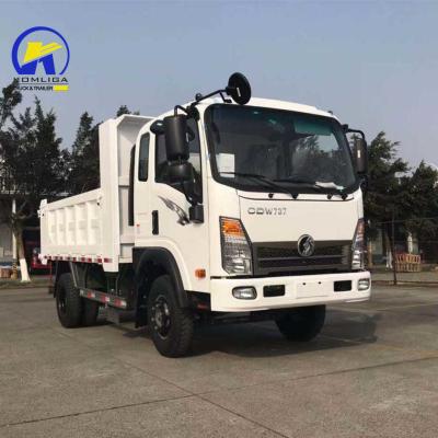 China Light Truck Sinotruk HOWO 4X2 Mini Cargo Truck Dump Truck with 2.4 Ton Front Axle for sale