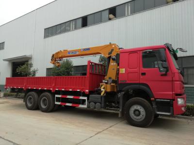 China Techinical Spare Parts Support HOWO 6X4 4X2 Cargo Truck with Crane in and 4-6L Engine Capacity for sale