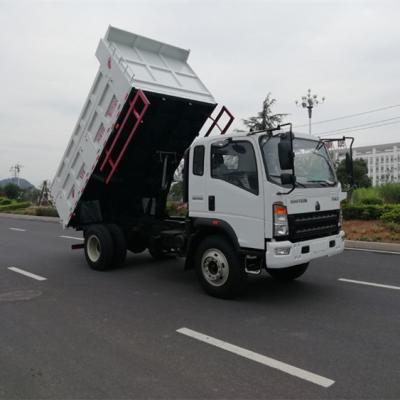 China Yn4102qbzl Motor model 3-10t HOWO en gebruikte 4X2 Tipper/Cargo Mini Truck voor transport Te koop