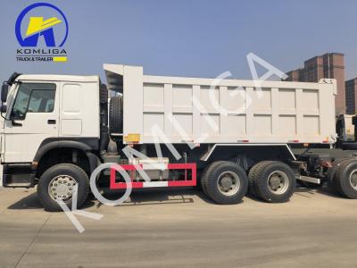 China Sinotruk HOWO 6X4 10 Wielen 371HP Gebruikte truck dump met handgeschakelde transmissie Te koop