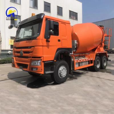 China 10m3 6X4 Mixing Drum Cement Mixer Concrete Mixer Truck Zz1257n3841W Emission Euro 2 for sale