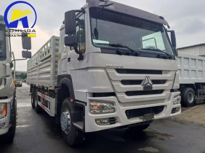 China Sinotruk 6X4 400 pk Transportvoertuig Box Cargo Dump Truck met 2,4 ton vooras Te koop