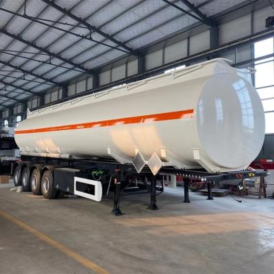 China 3/4 Axles Transport Liquid Diesel Petrol Gasoline Oil Tranker Truck Trailer Fuel Tank for sale