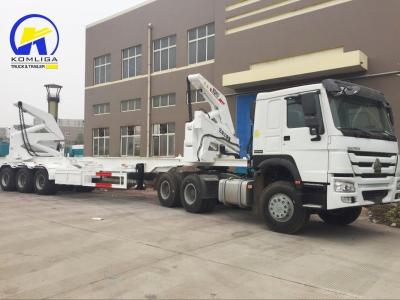 China Techinical Spare Parts Support 37 Tons Container Crane Side Container Lifter Truck for sale