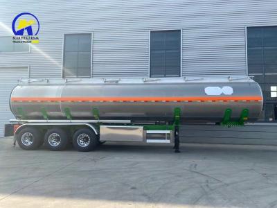 China 1820mm Tread 2023 3axel 45000L Liters Aluminium olie tank brandstof tank half-trailer Te koop