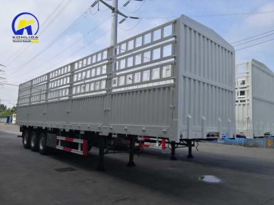 China Drehschlösser Optional Lowbed Flatbed Truck für chinesische Zaun Ladung Trailer Transport zu verkaufen