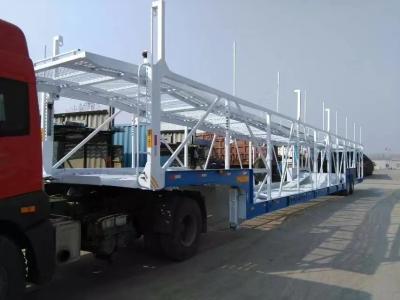 Cina Central Asia Semi-Retrailer Heavy Duty Car Carrier con sistema di frenatura antiblocco ABS in vendita