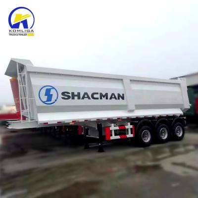 Chine 3 voies 35m3 40m3 45m3 Dumpper Dump Trailer Tipper pour le Kenya et faible coût de maintenance à vendre