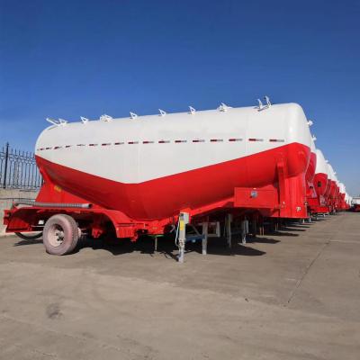 China Transport van bulkpoeder met een aanhangwagen van een vrachtwagen van Sinotruk Cement Bulk en een motor van Weichai 4102 Te koop