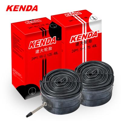 China Mountain Bikes Kenda Bicycle Tubes Bicycle Inner Tubes 24*1-3/8 .1.5 1.75 1.95 2.125 Inch Mountain Bike Tire Bicycle Parts for sale