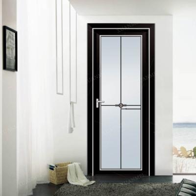 China Hot Selling Factory Selling Toilet Door Modern Waterproof Toilet Aluminum Alloy Glass Door for sale