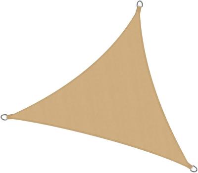 China UV Resistance Waterproof Durable Sails 5*5*5 Ombra Triangle Sun Shade Sails And Nets With Polyester Oxford Tent Triangle UV Resistant Shade Sail for sale