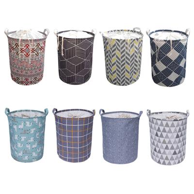 China Modern Furnish High Quality Storage Racks Clothes Buckets Cestas De Lavender Toy Storage Large Capacity Laundry Baskets for sale